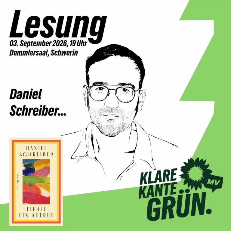 Lesung von Daniel Schreiber