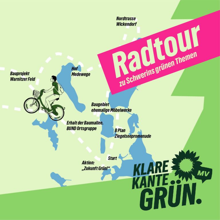 Fahrradtour „Grüne Ecken der Stadt“